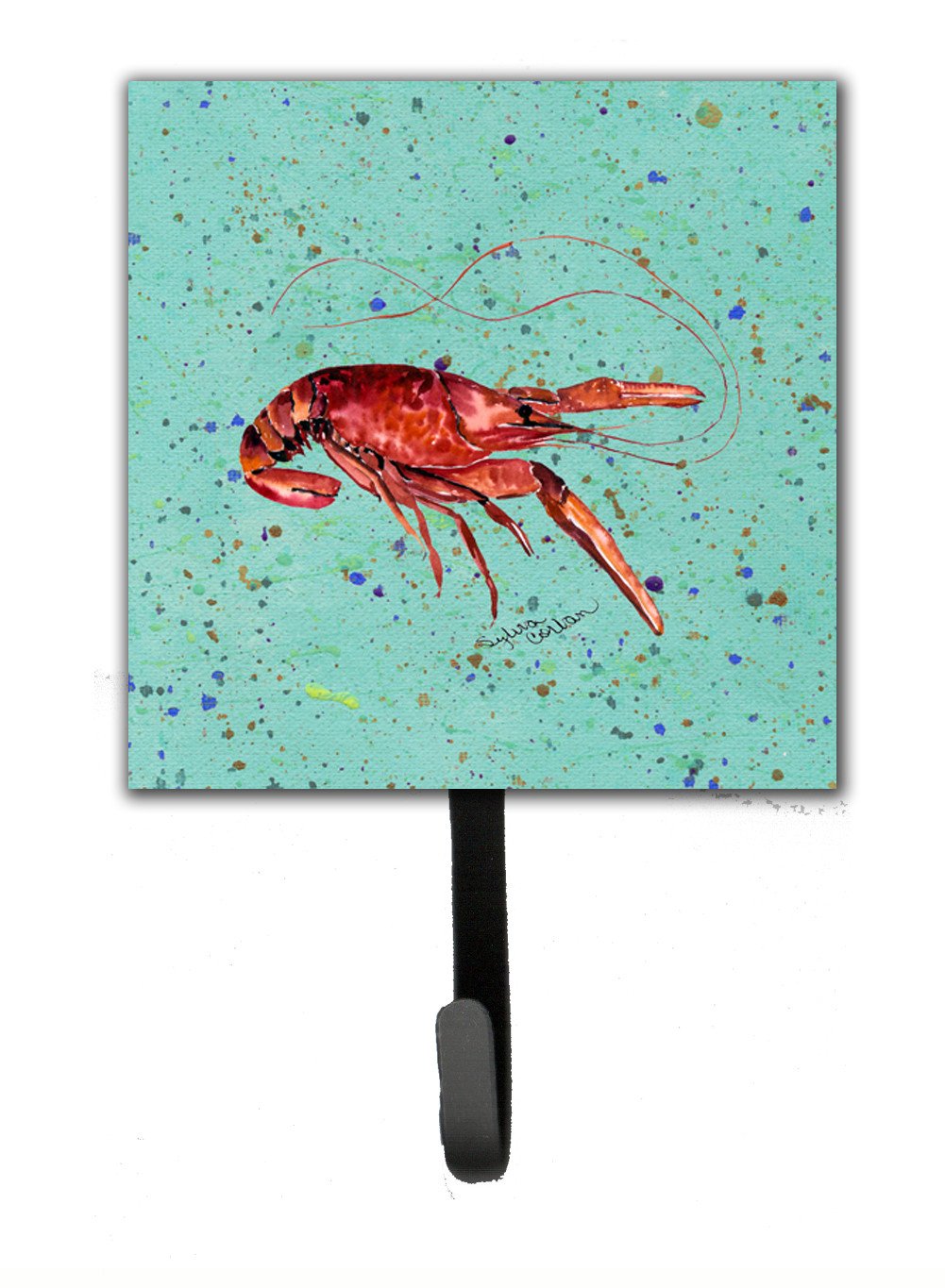 Crawfish Leash or Key Holder Wall Hooks, Key Hooks Holder, Coat Rack Wall Mount, Coat Hooks, Hooks for Hanging Keys, Towels, Aprons, Leashes