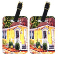 Yellow Cottage at the Beach Luggage Tag