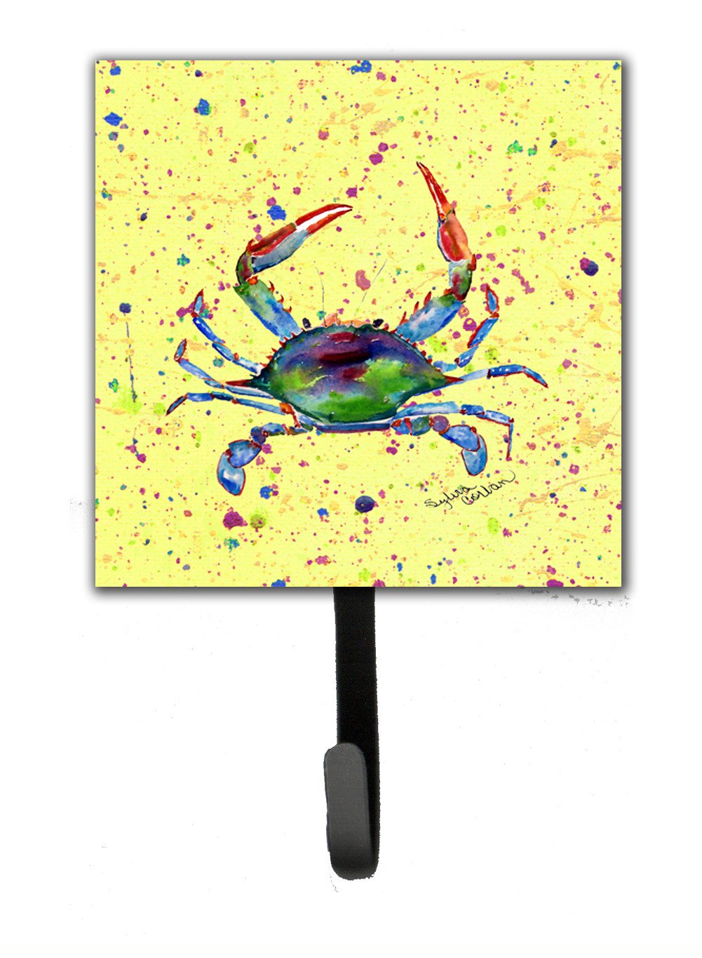 Crab Leash or Key Holder Wall Hooks, Key Hooks Holder, Coat Rack Wall Mount, Coat Hooks, Hooks for Hanging Keys, Towels, Aprons, Leashes