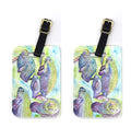 Manatee Luggage Tag