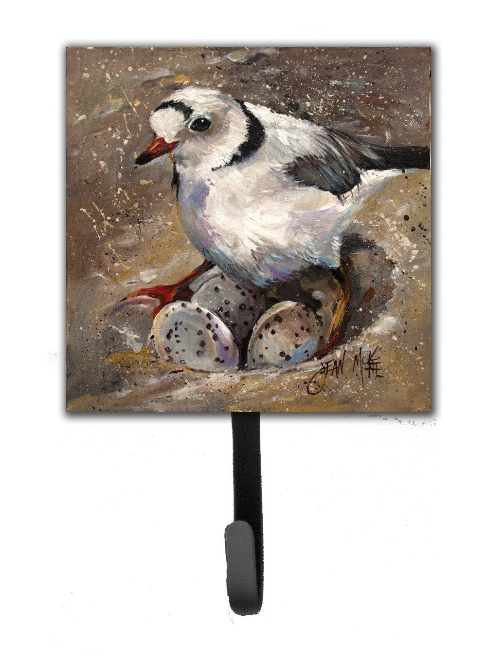 Piping Plover Leash or Key Holder Wall Hooks, Key Hooks Holder, Coat Rack Wall Mount, Coat Hooks, Hooks for Hanging Keys, Towels, Aprons, Leashes