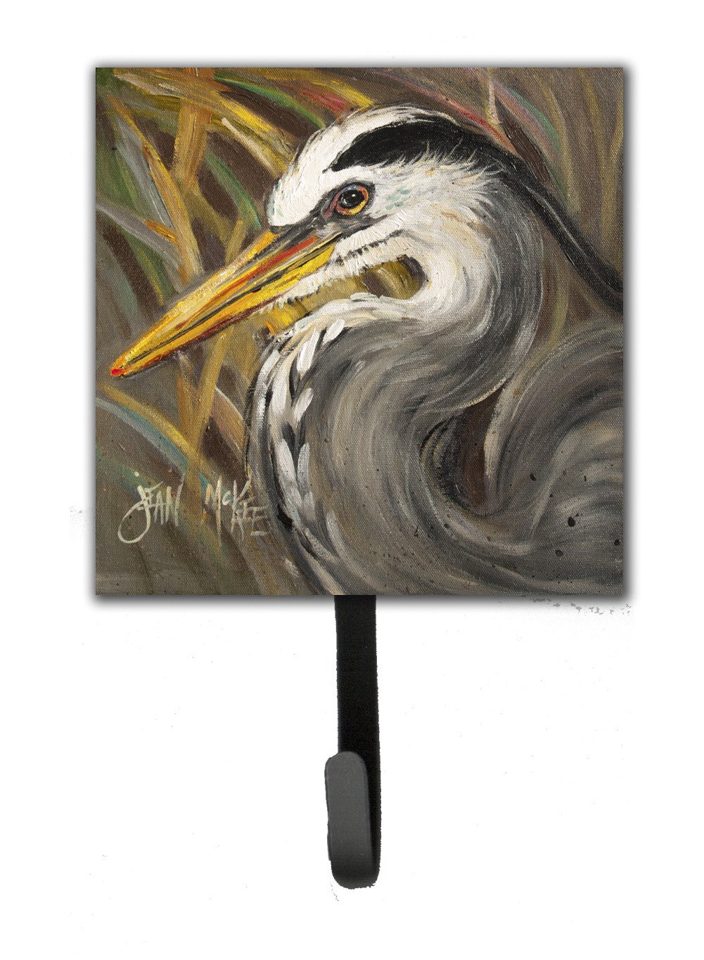 Blue Heron Leash or Key Holder Wall Hooks, Key Hooks Holder, Coat Rack Wall Mount, Coat Hooks, Hooks for Hanging Keys, Towels, Aprons, Leashes