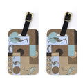 Blue Heron Luggage Tag
