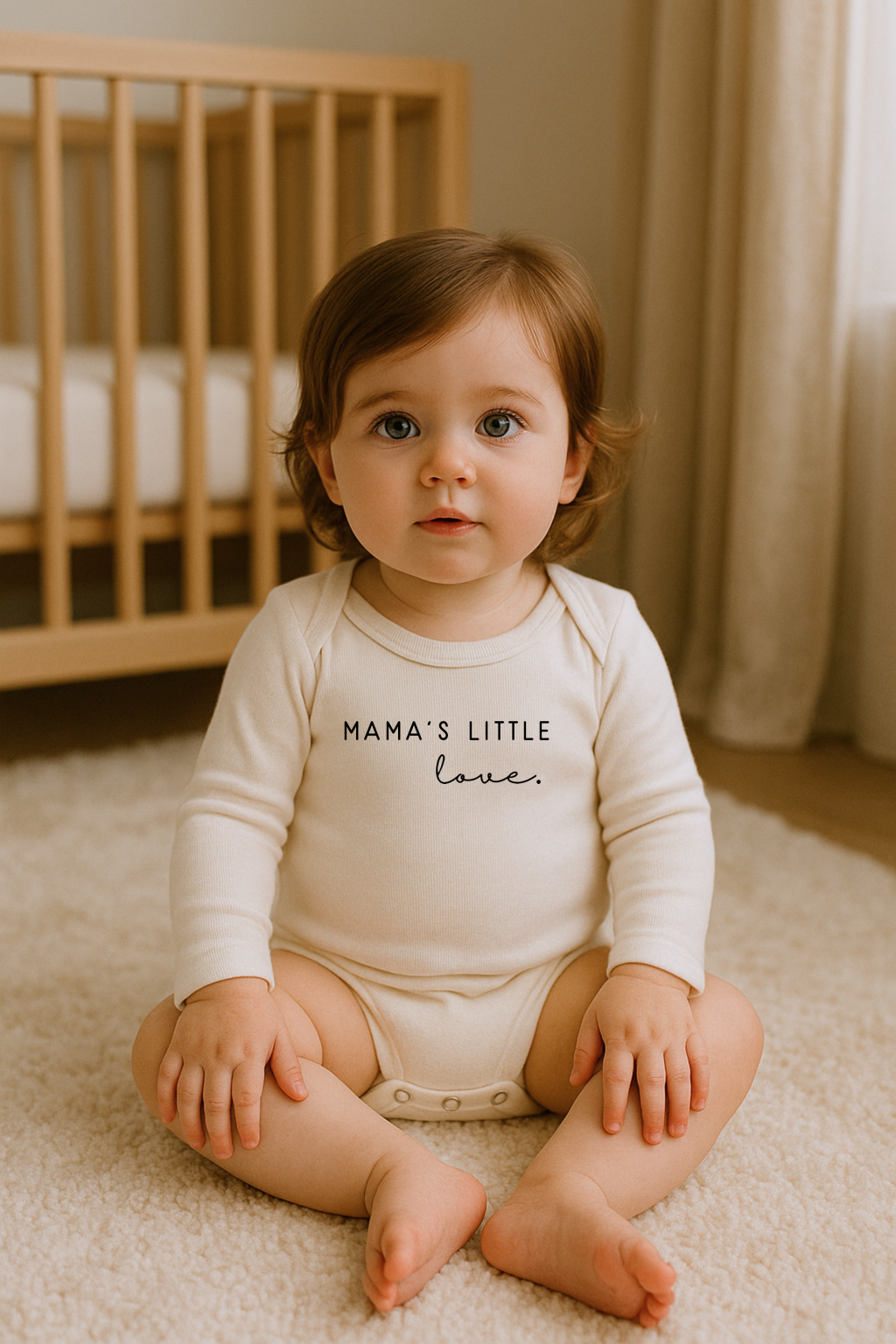 Mama's Little Love Organic Bodysuit Long Sleeve