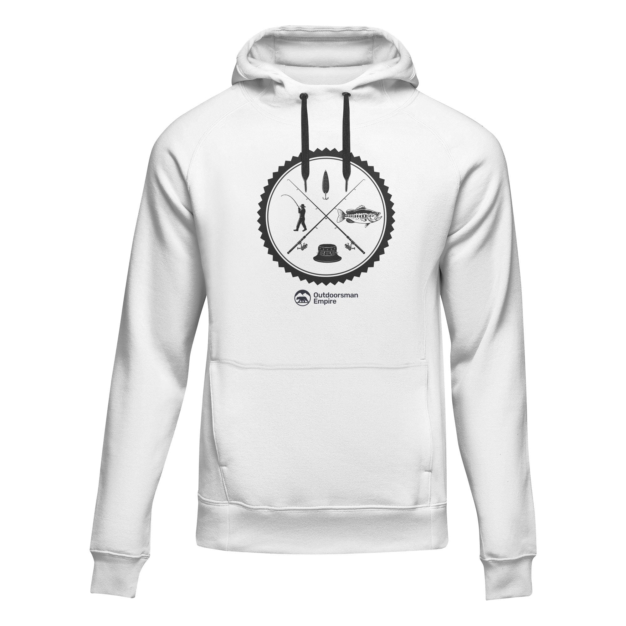 Fishing Vintage v2' Adult Fleece Hoodie