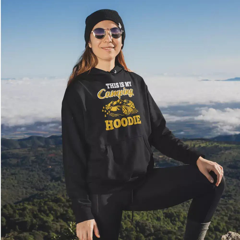 This Is My Camping Adult Women Fleece Hoodie
