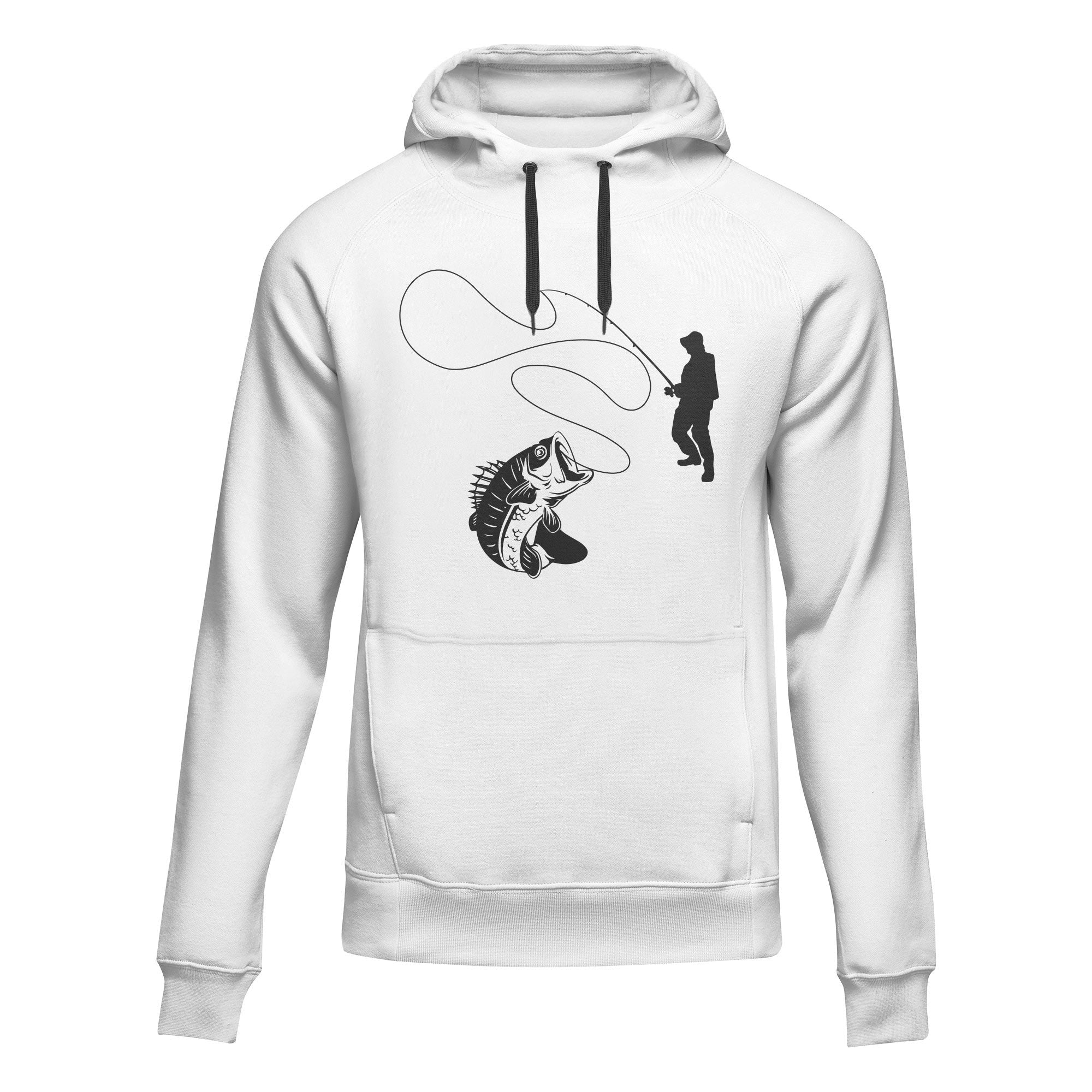 Fishing Lines' Adult Fleece Hoodie