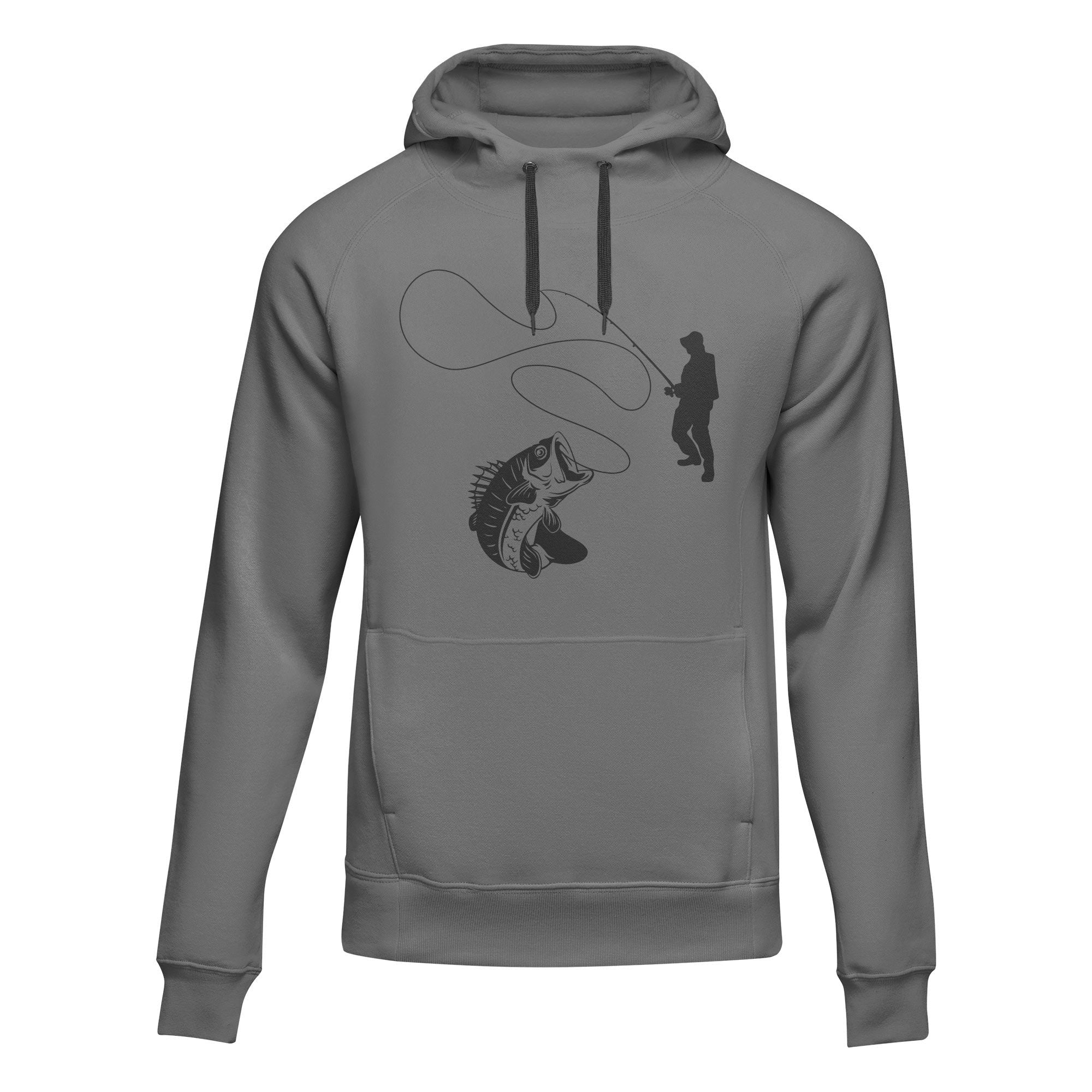 Fishing Lines' Adult Fleece Hoodie